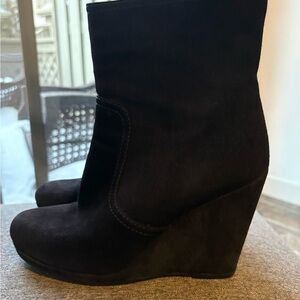 Prada Wedge Boots